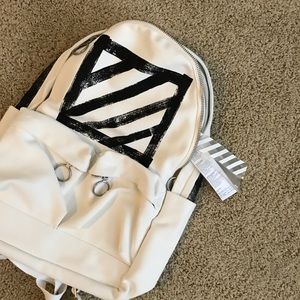 Off-White brushed diagonals backpack